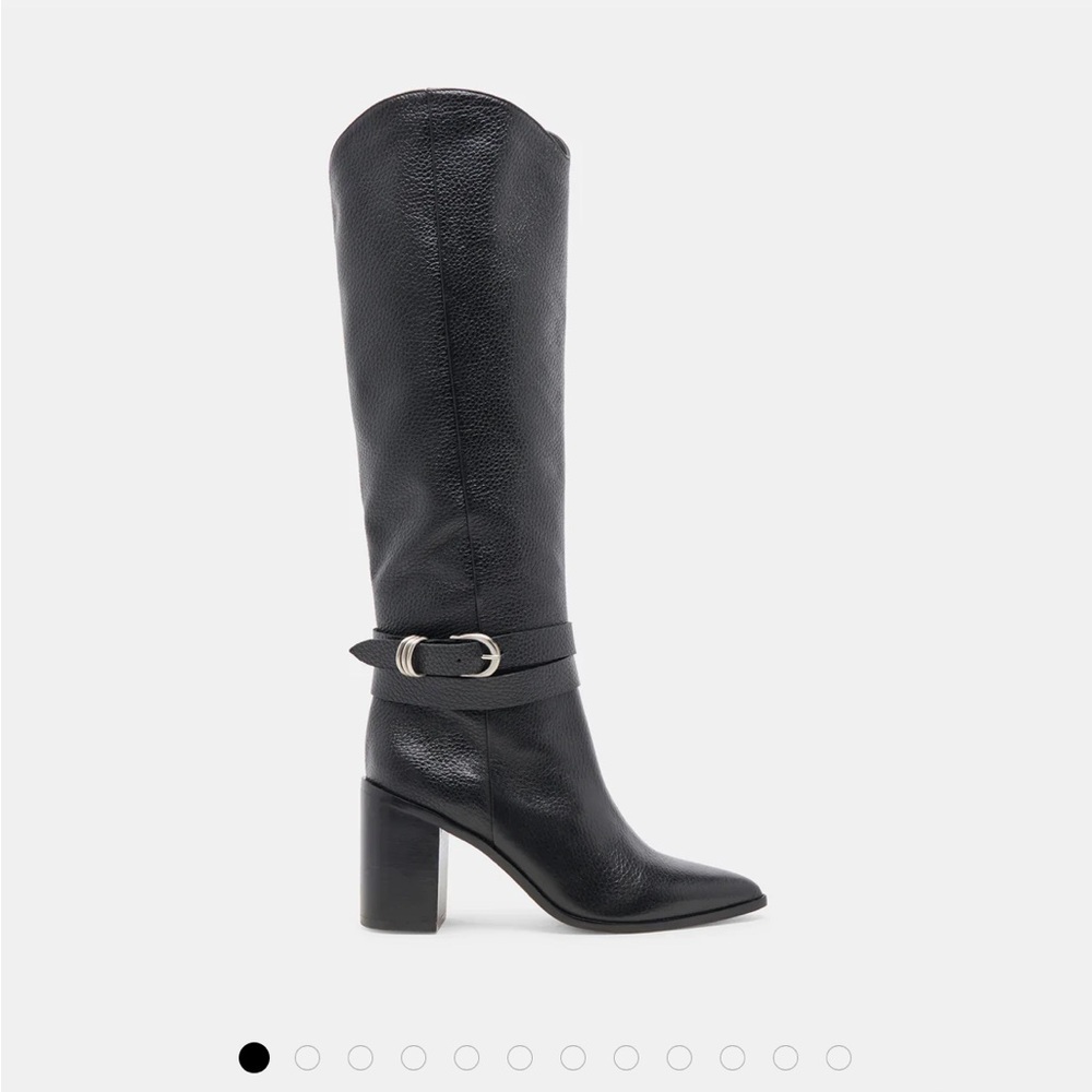 Dolce Vita Black Heeled Boots